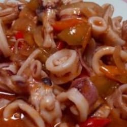 Cumi Asam Manis Pedas