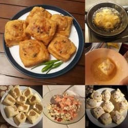 Tahu Isi Campur Daging Ayam