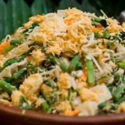 Urap Bayam Tabur Teri