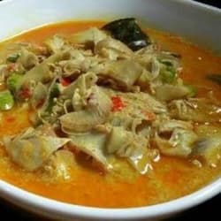 Gulai Jantung Pisang Pedas Gurih