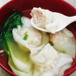 Pangsit Rebus Kuah Ayam