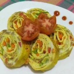 Telur Gulung ala Korea (Gyeran Mari)