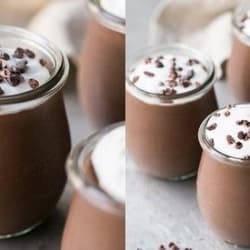 Puding Sutera Cokelat