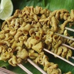 Sate Usus Goreng Bumbu Ketumbar