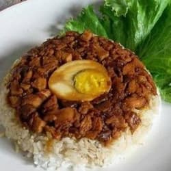 Nasi Tim Ayam Jamur
