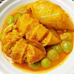 Gulai Cumi Isi Tahu