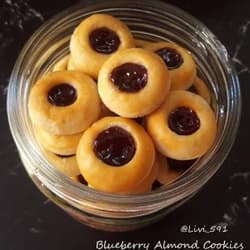 Blueberry Almond Cookies