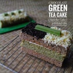 Chocolate Green Tea Cake