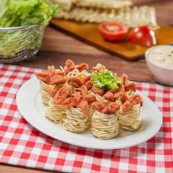 Mie Gulung Sosis