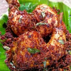 Ayam Goreng Berempah Ala Village Park Restaurant 