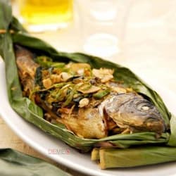Pepes Ikan Mas Duri Lunak