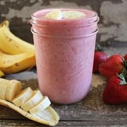 Smoothies Pisang Strawberry