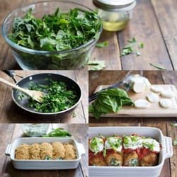 Baked Mozarella Chicken Roll