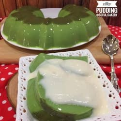Greentea Silky Pudding