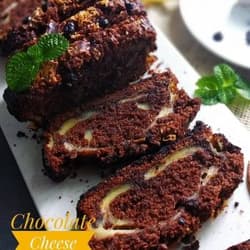 Chocolate Cheese Pound Cake