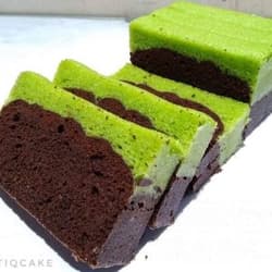 Brownies Kukus Coklat Pandan