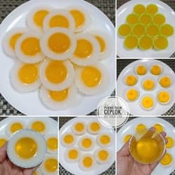 Pudding Telur Ceplok