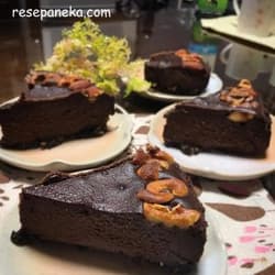 Bake ChocoNut Cheese Cake Super Yummy
