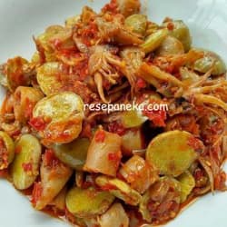 Balado Cumi Asin Mix Jengkol