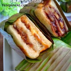 Roti Bakar Daun Pisang