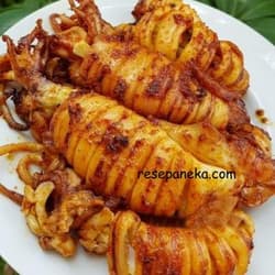 Cumi Bakar Teflon