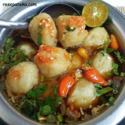 Bakwan Kuah Khas Bangka