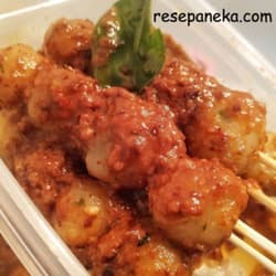 Cilok Tumis Bumbu Kacang
