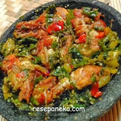 Ayam Penyet Cabe Ijo