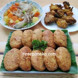 Perkedel Tempe
