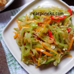 Tumis Labu Rebon