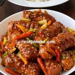 Sosis Pedas Saus Barbeque