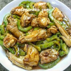 Ayam Tumis Pare
