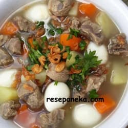 Sop Daging Sapi