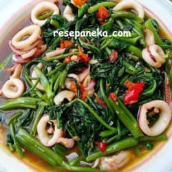 Cah kangkung cumi