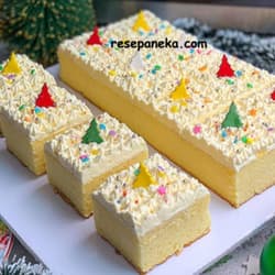 Cake Potong Simple dan Lembut
