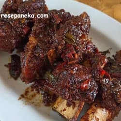 Krengsengan Iga Sapi