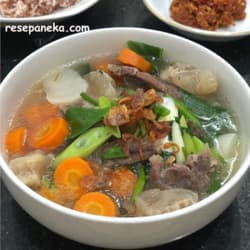 Sop Sengkel Lobak Putih