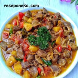 Ati Ampela Kentang Saus Tiram⁣⁣
