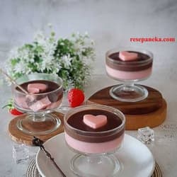 Strawberry Chocolate Pudding