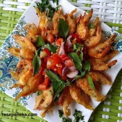 Udang Goreng Tepung Sambal Dabu Dabu Manado