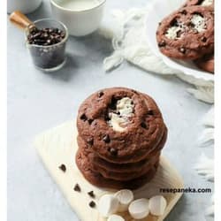 Chocolate Marshmallow Cookies