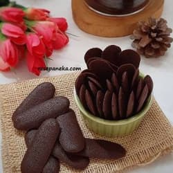 Lidah Kucing Coklat Cookies 