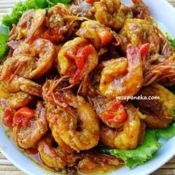 Udang Goreng Asem
