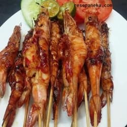 Udang Bakar Saos Asem