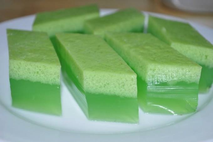 Puding Busa Pandan