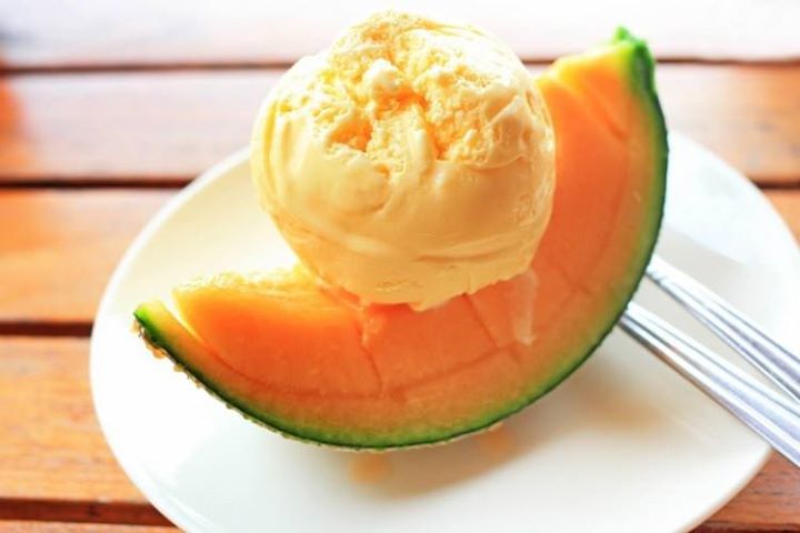 Es Krim Buah Melon