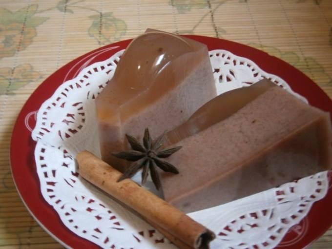 Puding Busa Coklat