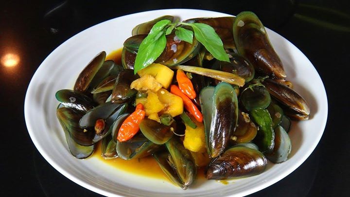 Tumis Kerang Hijau Saus