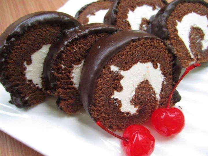 Roll Cake Coklat