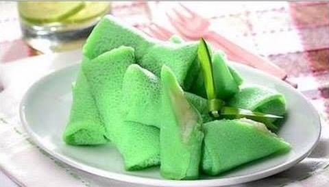 Dadar Gulung Isi Vla Durian